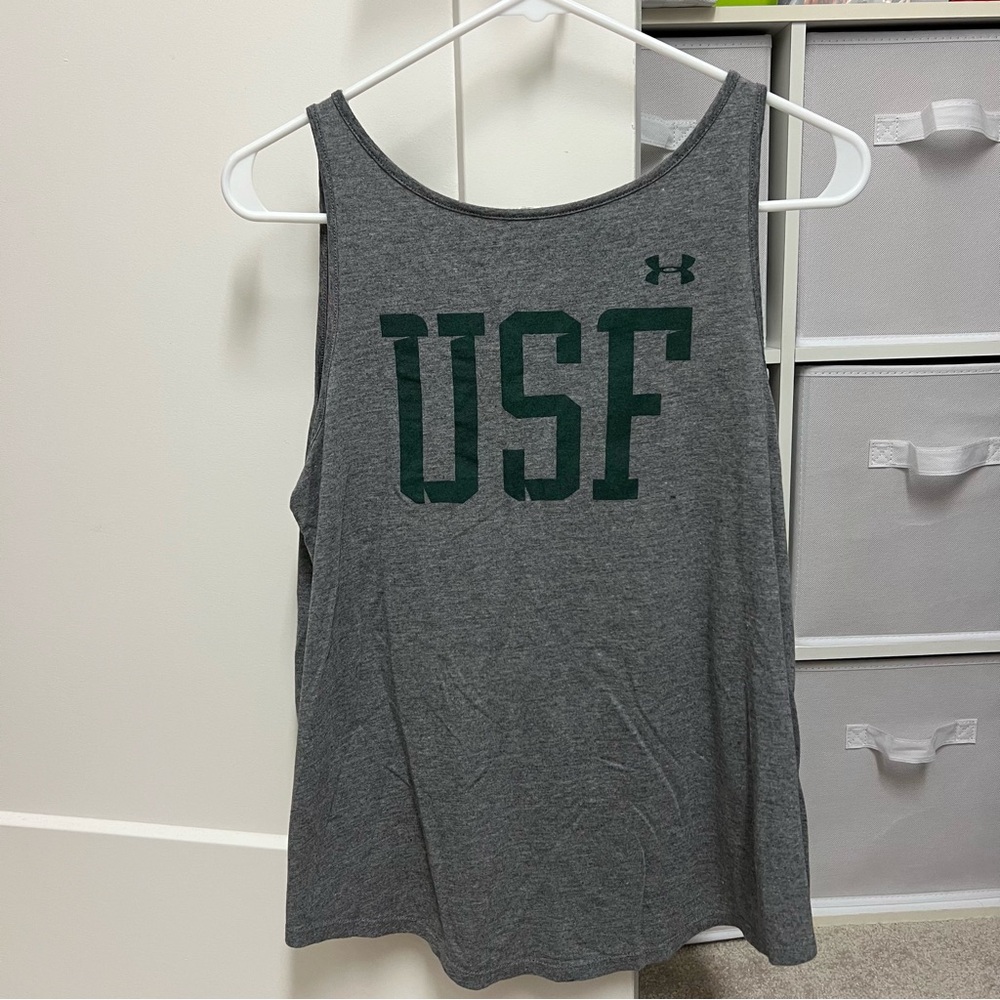 Under Armour Gray Tank Top USF